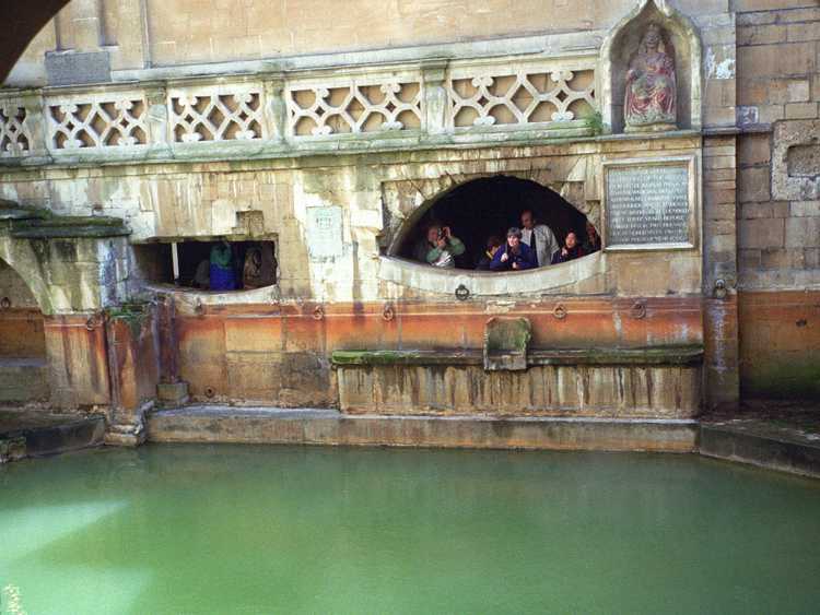 Roman Bath in Bath, England