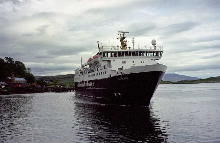 We road this ferry from Oban to the island of Mull and back. We were bussed across Mull from Craignure to Fionnphort where we caught a small ferry that took us on to Iona.