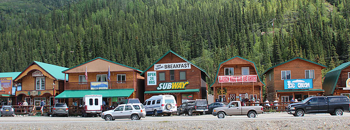 Business shacks on Park Highway about three miles north of the park entrance (p510_t3i_1752)