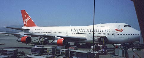 Virgin Airlines 747