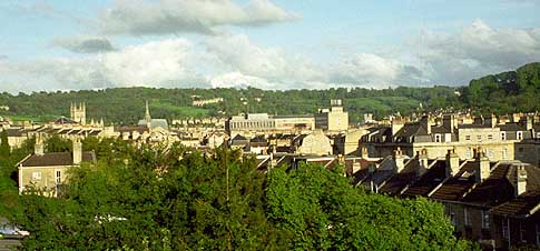 View from our Bath B & B