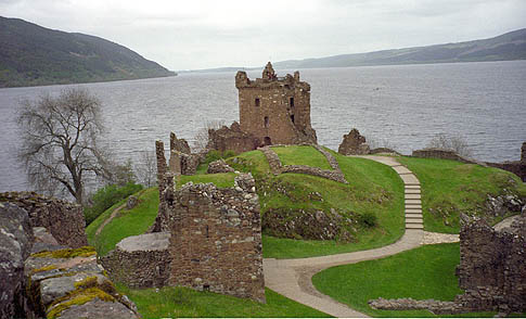 Urquhart Castle on Loch Ness