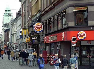 Burger King in Copenhagen