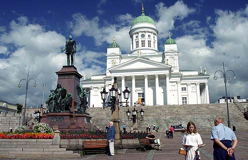 Luthern Cathedral in Helsinki