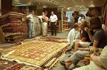 Carpet showroom in Van