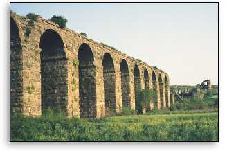 Roman Aqueduct at Aspendos