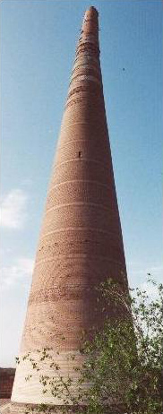Kutluk Timur Minaret at Konye Urgench